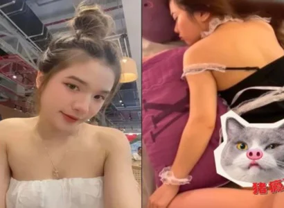 Cô hầu gái xinh mặc đồ hầu gái